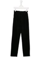 Bonpoint Straight Leg Trousers - Black