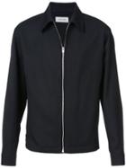 Lemaire Zip Front Collared Jacket - Black