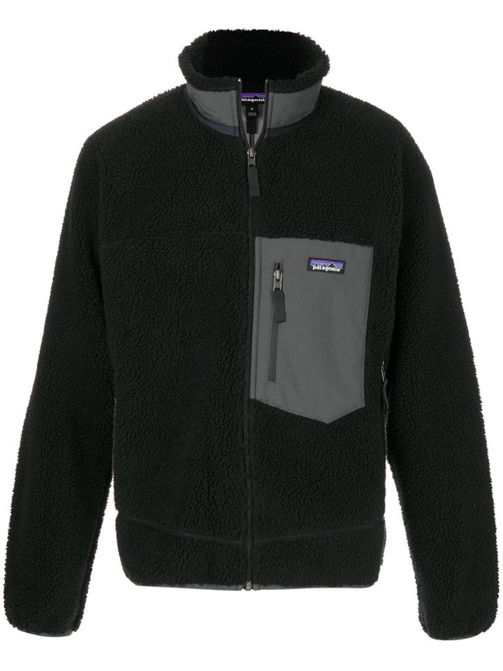 Patagonia Zipped Fleece Jacket - Black