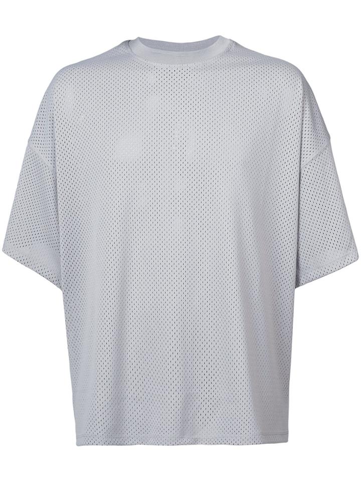Fear Of God Perforated T-shirt - Grey