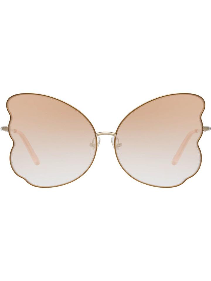 Linda Farrow Special Sunglasses - Pink