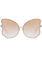 Linda Farrow Special Sunglasses - Pink