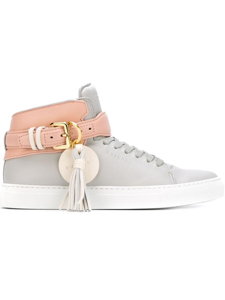 Buscemi Tassel Detail Hi-top Sneakers
