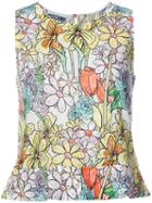 Moschino - Paint By Number Print Blouse - Women - Cotton - 42, Cotton