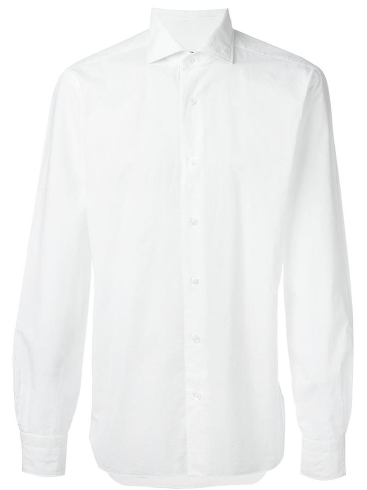 Barba Cuff Detail Classic Button Down Shirt