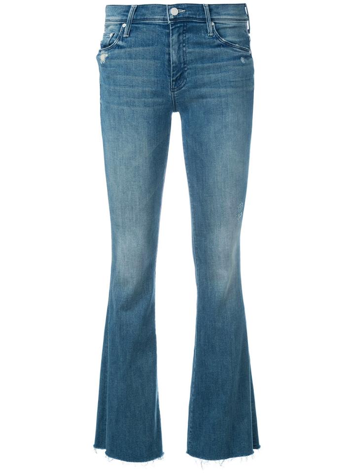 Mother Skinny Jeans, Women's, Size: 27, Blue, Cotton/spandex/elastane