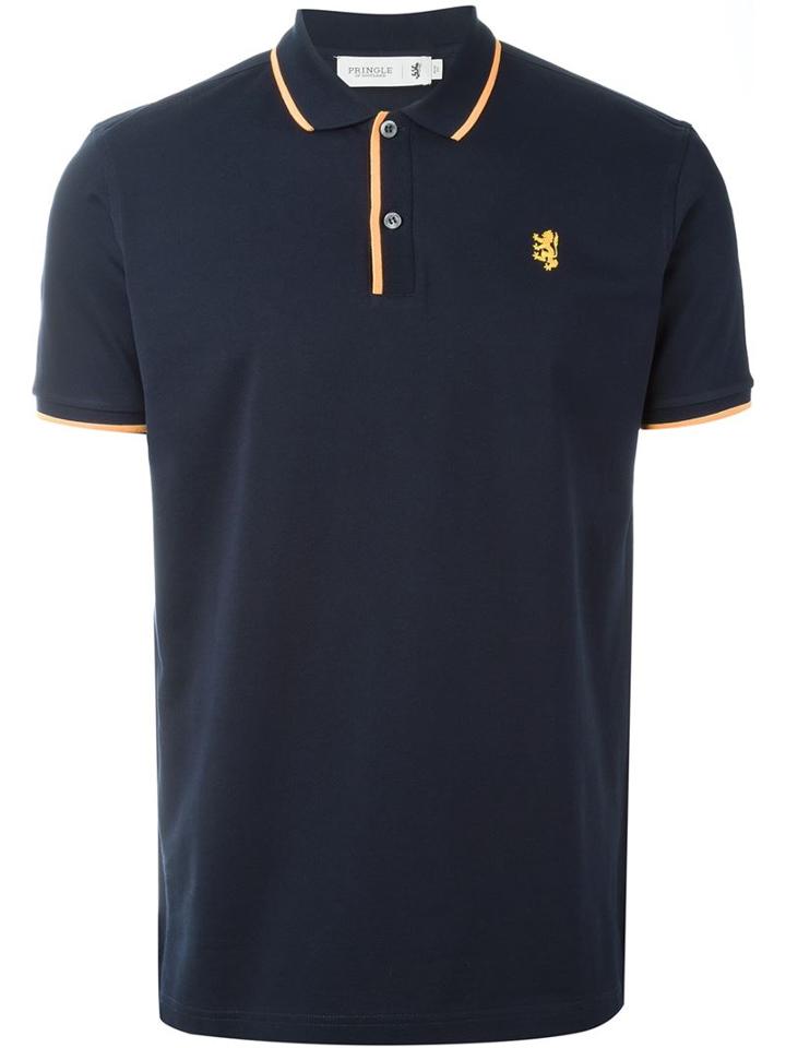 Pringle Of Scotland Embroidered Logo Polo Shirt