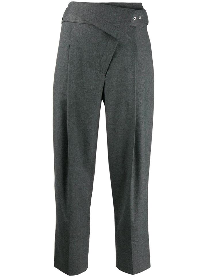 3.1 Phillip Lim High-rise Trousers - Grey