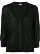 Brunello Cucinelli Relaxed-fit Cardigan, Women's, Size: Medium, Black, Cotton