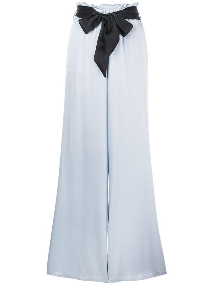 Asceno Palazzo Trousers - Blue
