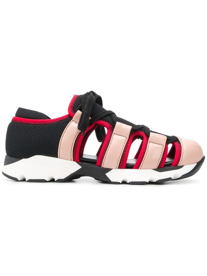 Marni Open Design Sneakers - Black