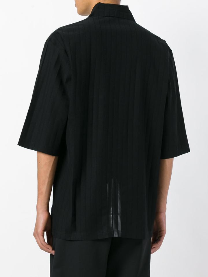 Y-3 - Zipped Neck Polo Shirt - Men - Cotton/viscose/polyester - S, Black, Cotton/viscose/polyester