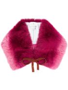 Anya Hindmarch Wide Gradient Stole - Pink & Purple