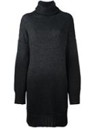 Capucci Oversized Roll Neck Jumper, Women's, Size: 48, Black, Polyamide/virgin Wool