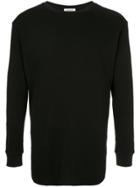 Monkey Time Oversized Long Sleeved T-shirt - Black