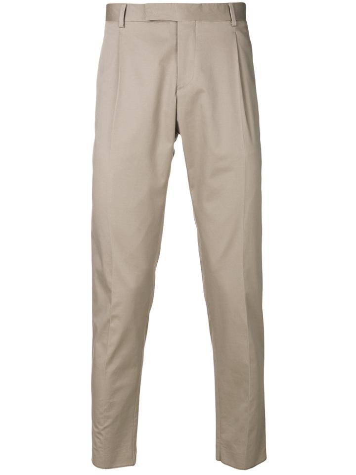 Tonello Classic Tailored Trousers - Nude & Neutrals