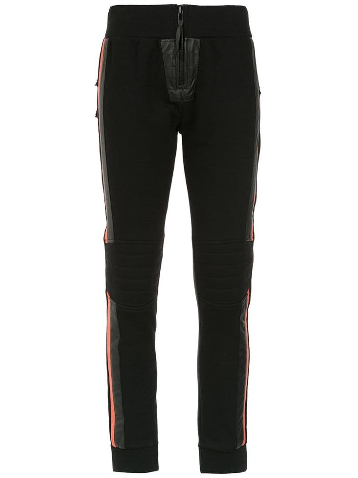 Andrea Bogosian Panelled Sweatpants - Black