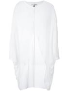 Halston Heritage Sheer Evening Jacket - White