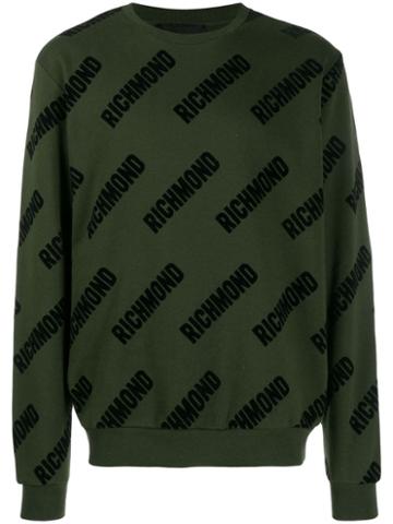John Richmond Branded Sweatshirt - Grey