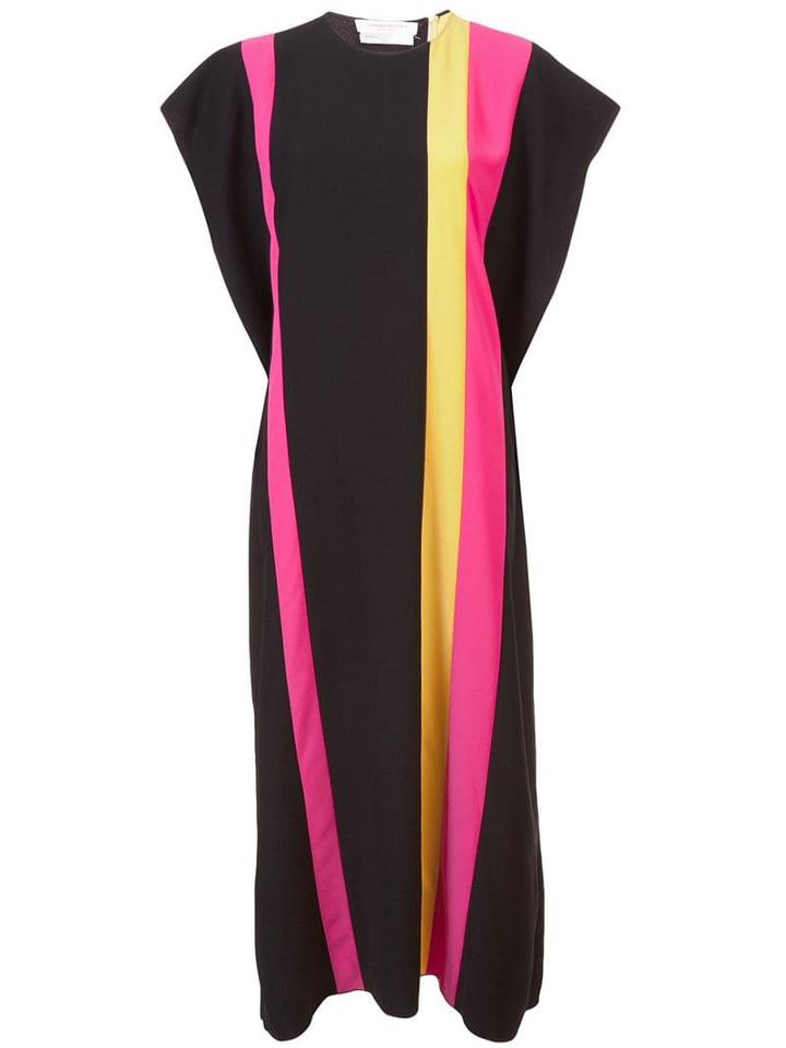 Carolina Herrera Colour-block Dress - Black