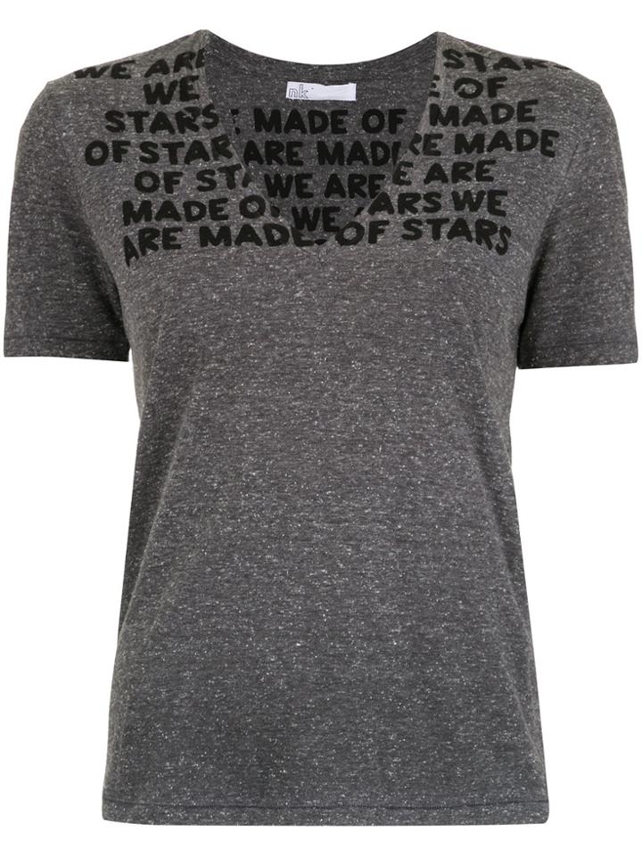 Nk Printed Blouse - Grey