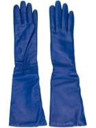 P.a.r.o.s.h. Three-quarter Length Gloves - Blue