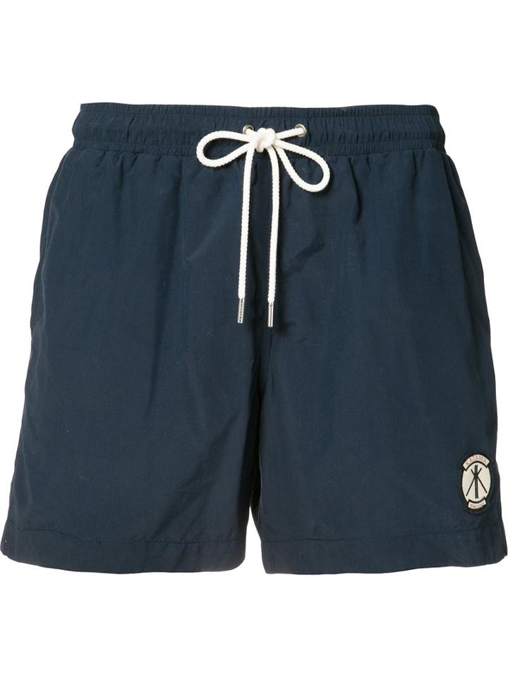Katama - Emerson Swim Shorts - Men - Polyester - 36, Blue, Polyester