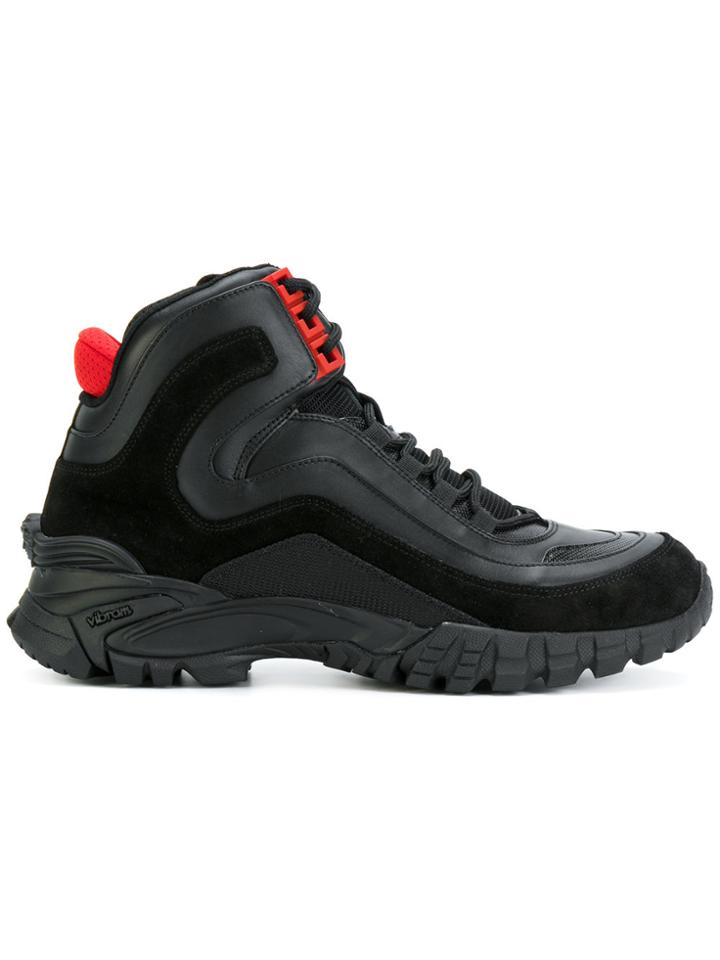 Versace Greek Key Formal Sneakers - Black
