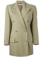 Jean Louis Scherrer Vintage Skirt Suit, Size: 40, Green