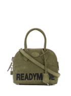 Readymade Contrast Logo Tote - Green