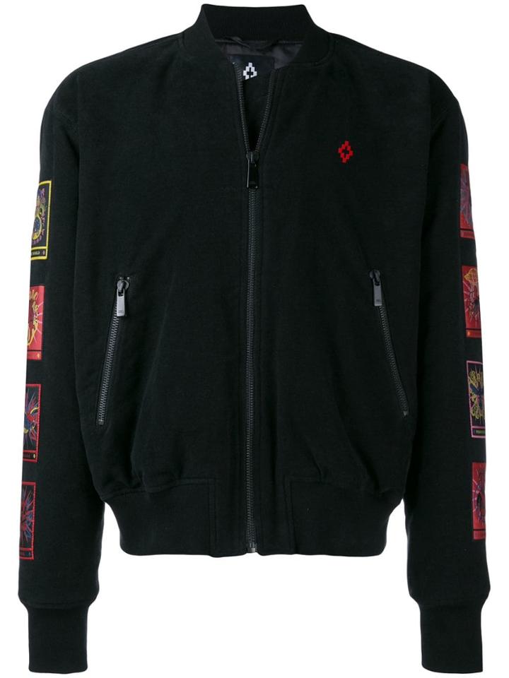 Marcelo Burlon County Of Milan Tarot Bomber Jacket - Black