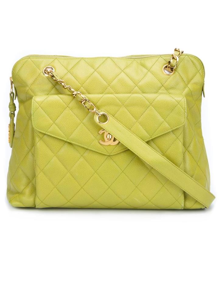 Chanel Vintage Pocket Tote Bag