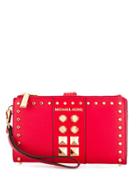 Michael Michael Kors Stud Detail Purse - Red