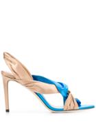 Jimmy Choo Lalia 85 Sandals - Blue