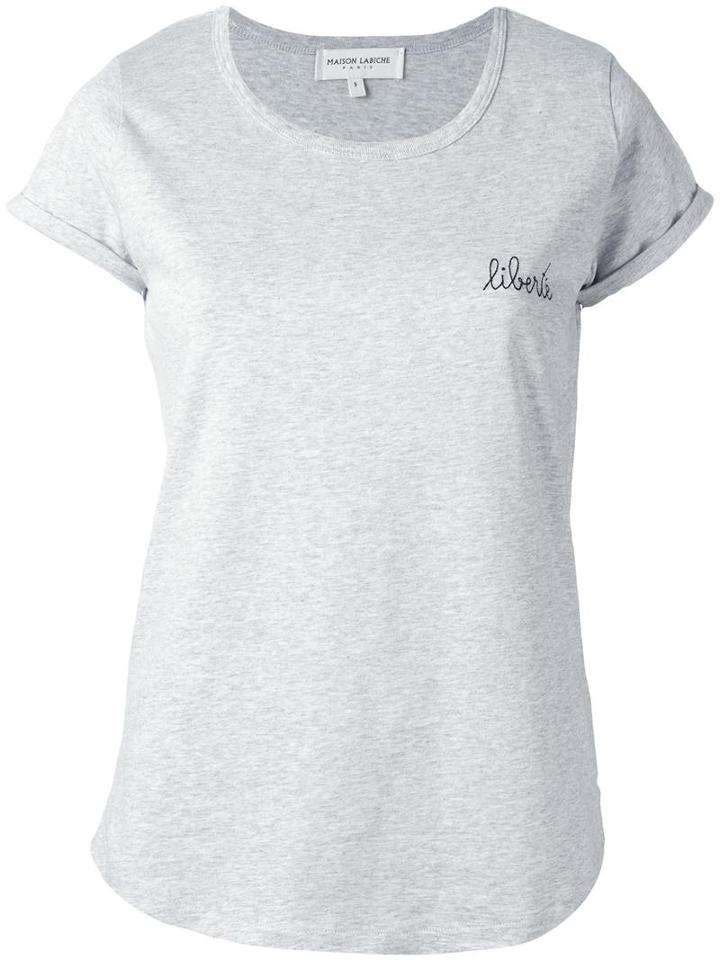 Maison Labiche Liberté T-shirt, Women's, Size: Medium, Grey, Cotton