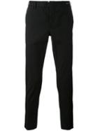 Pt01 - Plain Chinos - Men - Cotton/linen/flax/spandex/elastane - 54, Black, Cotton/linen/flax/spandex/elastane