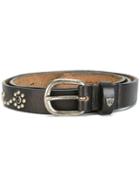 Htc Hollywood Trading Company Studded Belt, Men's, Size: 85, Black, Leather