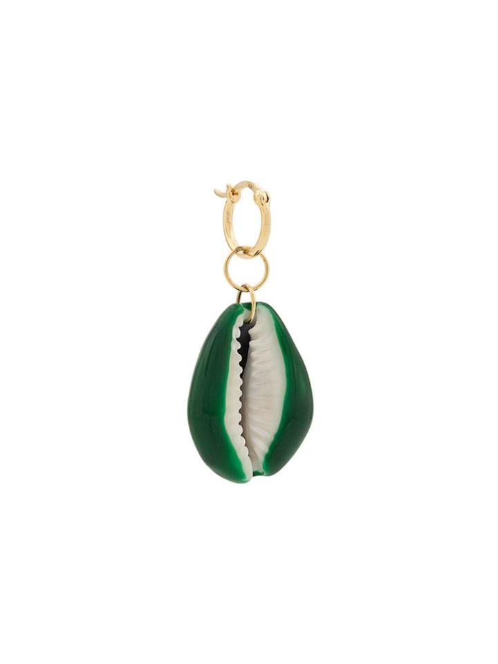 Aurelie Bidermann Merco Drop Earring - Green