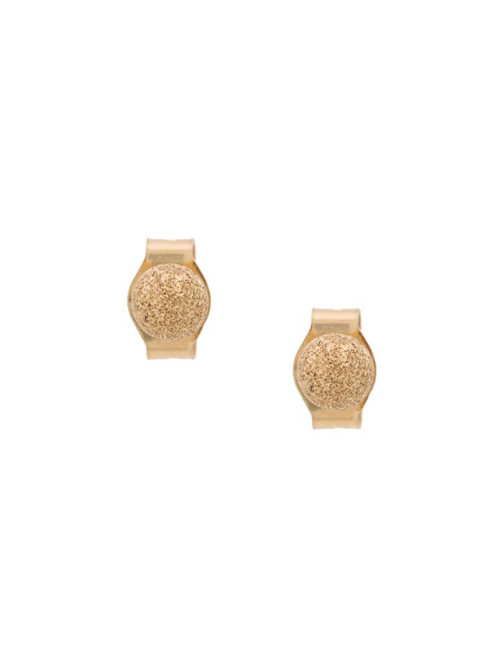 Carolina Bucci X Small Florentine Finish Hollow Stud Earring -