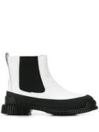 Camper Wedge Boots - White