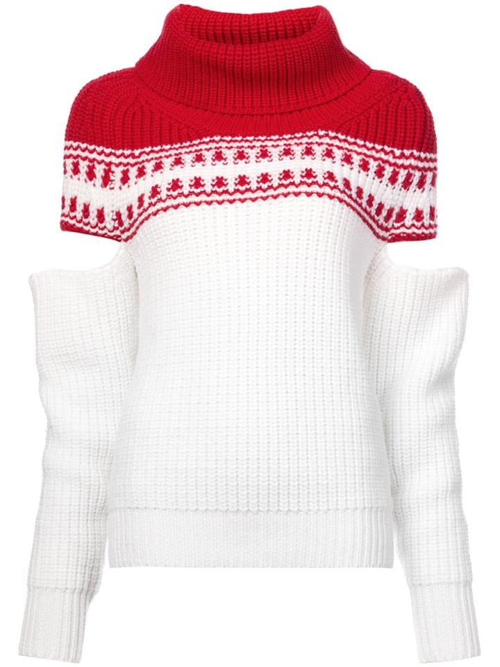 Monse Roll Neck Jumper - White