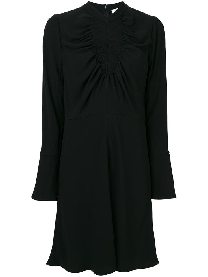 Chloé - Draped Body Dress - Women - Acetate/viscose - 40, Black, Acetate/viscose