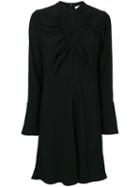 Chloé - Draped Body Dress - Women - Acetate/viscose - 40, Black, Acetate/viscose