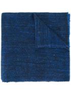 Denis Colomb 'ise' Scarf, Men's, Blue, Wool