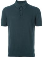 Roberto Collina Classic Polo Shirt, Men's, Size: 48, Grey, Cotton