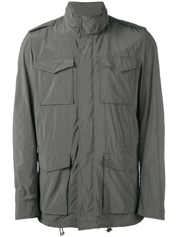 Herno - Multi-pocket Field Jacket - Men - Cotton/polyamide/polyester - 52, Green, Cotton/polyamide/polyester