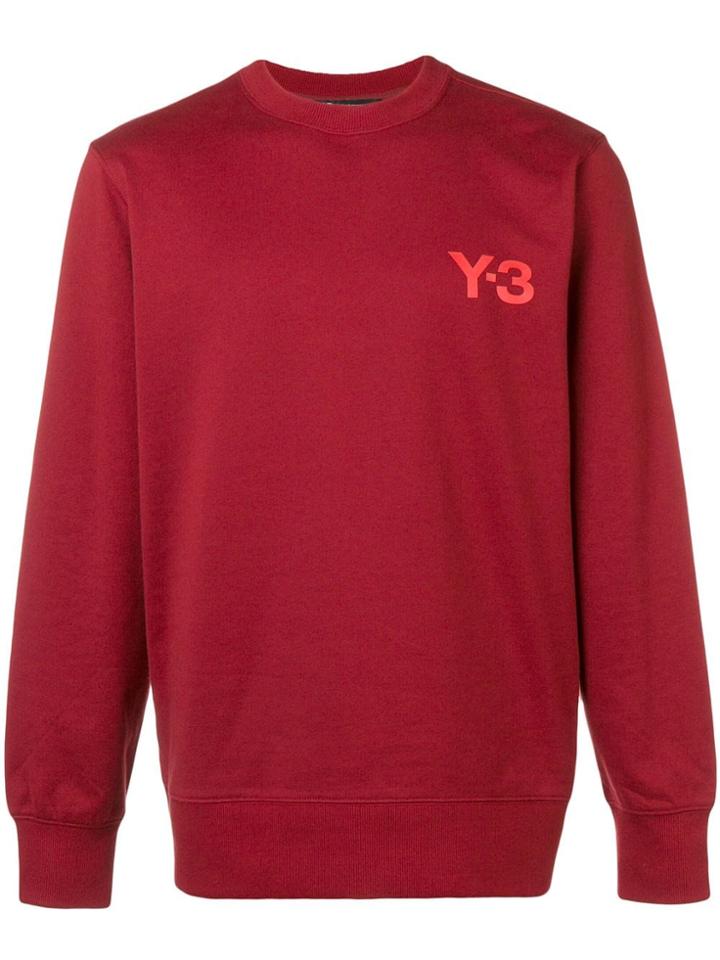 Y-3 Cl Crew Neck Sweatshirt - Red