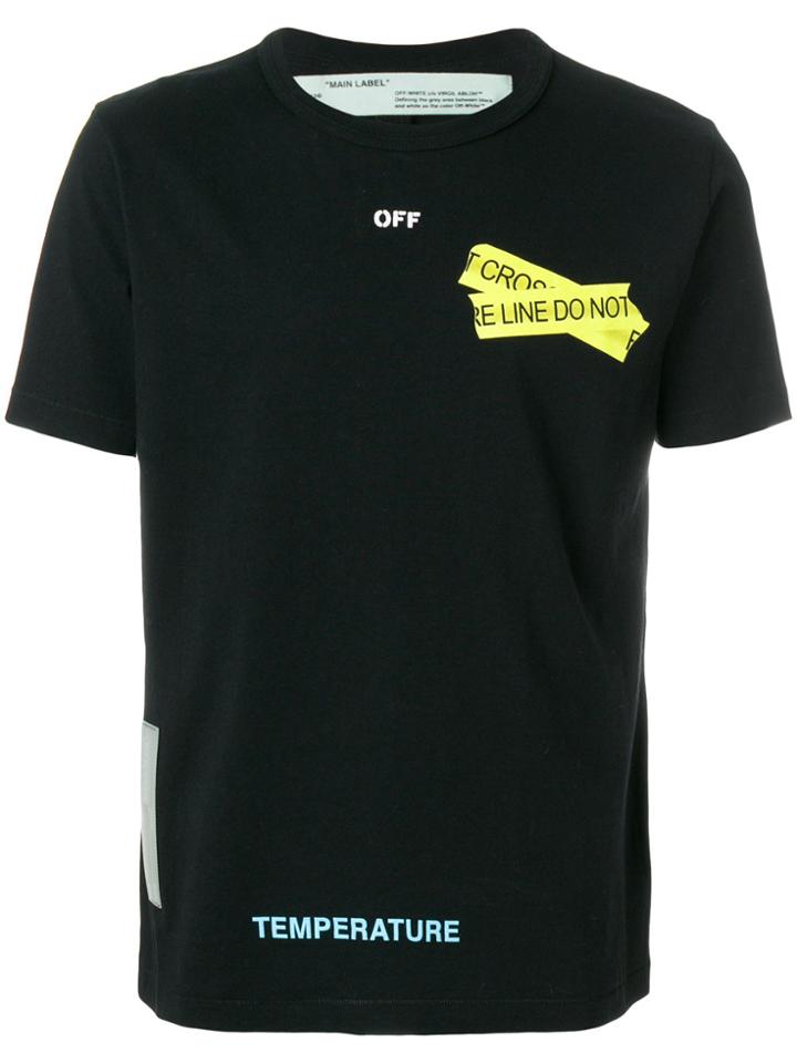 Off-white Firetape T-shirt - Black