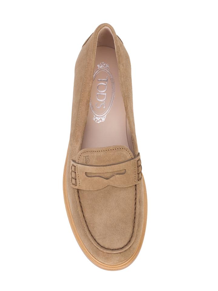 Tod's Penny Loafers - Nude & Neutrals
