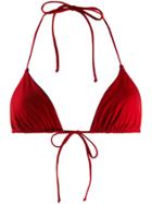 La Perla Double Vision Bikini Top - Red